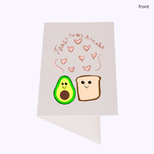 Toast to My Avocado Card