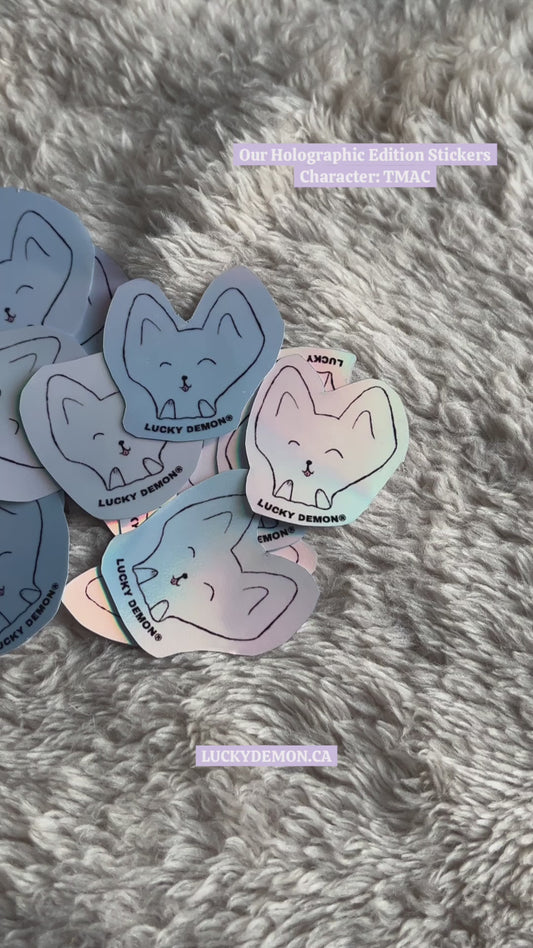 TMAC Holographic Stickers - Pack of 7
