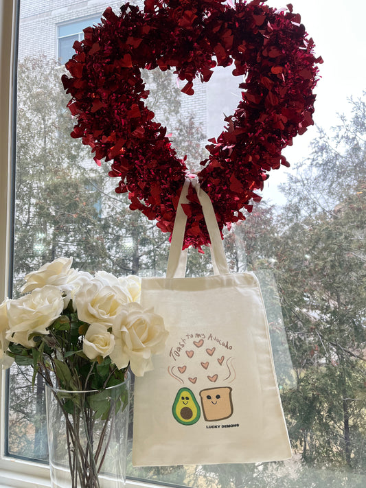 Toast to My Avocado Tote Bag